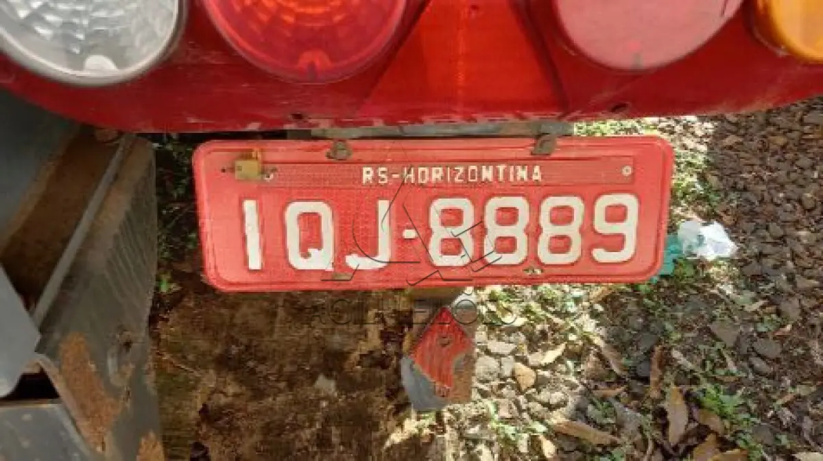 Semirreboque Placa IQJ8889