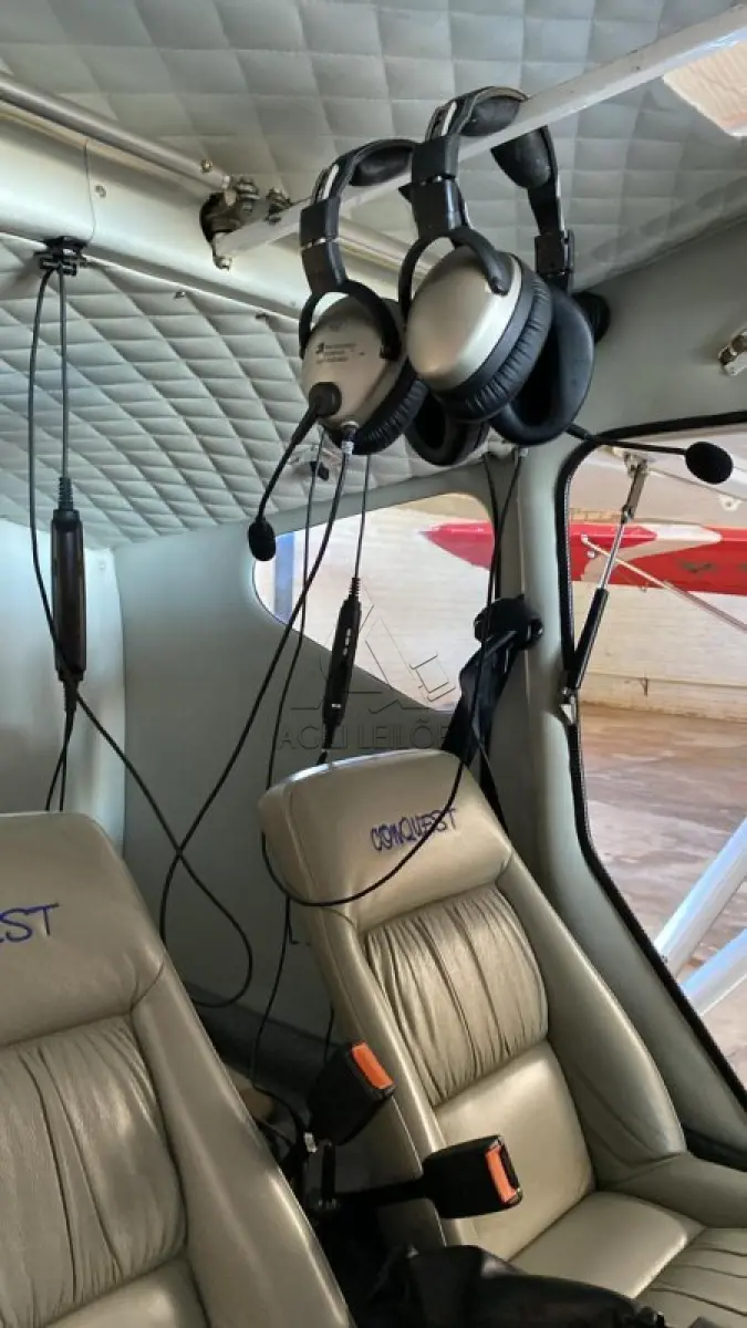 Aeronave  Conquest  210,  PUDIR,  matrícula  80711
