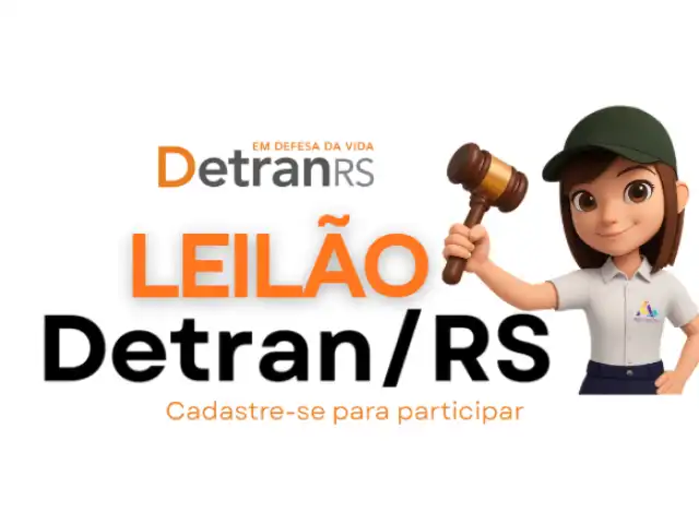 Leilão DETRAN/RS  CRDs da região do município de Gramado