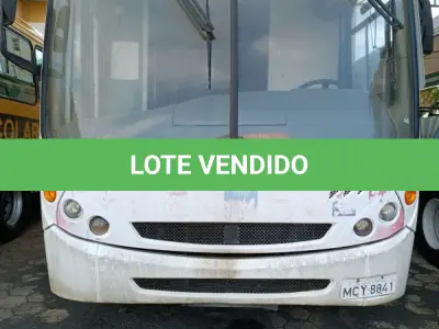 LOTE 001 -  Veículo VOLKS/COMIL SVELTO U, chassi 9BWRF82W92R2241, placa MCY8841, diesel, ano/modelo 2002/2002, 206cv, cor branca, patrimônio 8067.