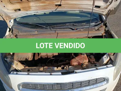 LOTE 003 - Veículo CHEV/SPIN 1.8 MT LTZ, chassi 9BGJC75Z0DB305389, placa MLJ4754, álcool/gasolina, ano/modelo 2013/2013, 108cv, cor branca, patrimônio 8061.