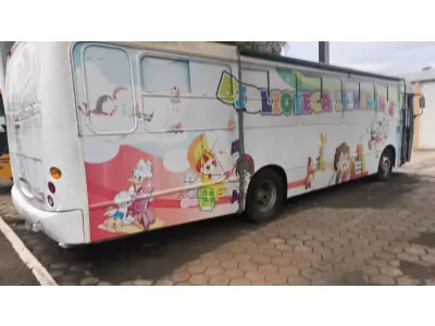 LOTE 001 -  Veículo VOLKS/COMIL SVELTO U, chassi 9BWRF82W92R2241, placa MCY8841, diesel, ano/modelo 2002/2002, 206cv, cor branca, patrimônio 8067.