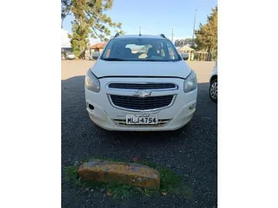 LOTE 003 - Veículo CHEV/SPIN 1.8 MT LTZ, chassi 9BGJC75Z0DB305389, placa MLJ4754, álcool/gasolina, ano/modelo 2013/2013, 108cv, cor branca, patrimônio 8061.