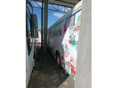 LOTE 001 -  Veículo VOLKS/COMIL SVELTO U, chassi 9BWRF82W92R2241, placa MCY8841, diesel, ano/modelo 2002/2002, 206cv, cor branca, patrimônio 8067.