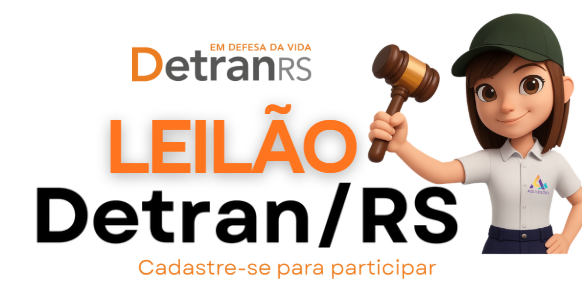 Leilão DETRAN/RS  CRDs da região do município de Gramado